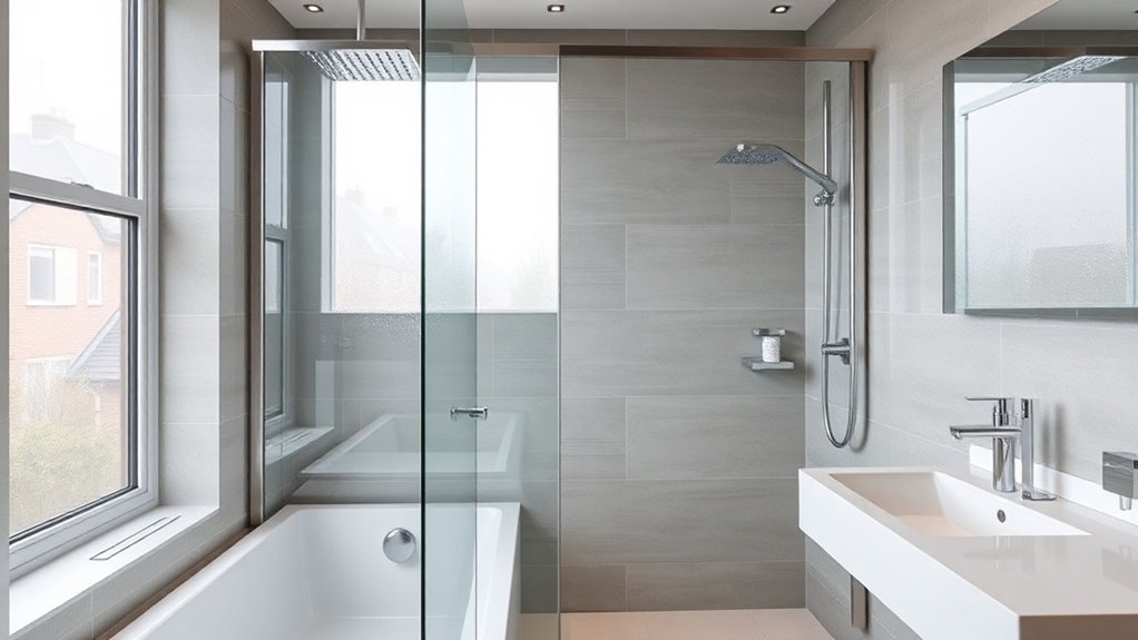 Semi-Frameless Shower Screens Herne Hill