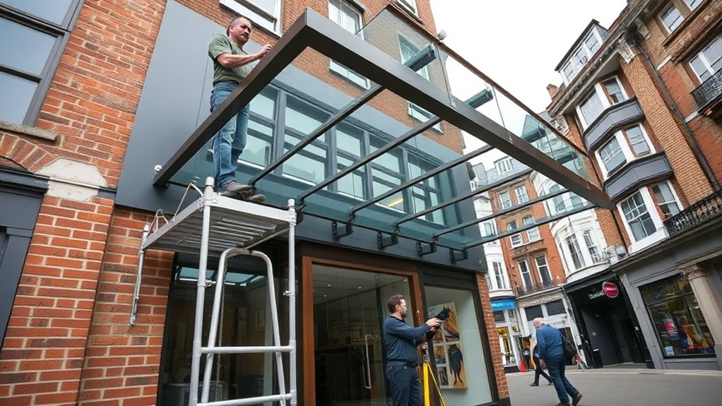 Shopfront Canopy Herne Hill